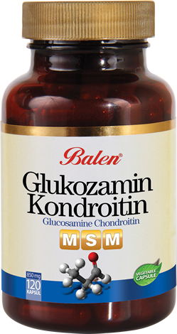 Balen Glukozamin & Kondroitin & MSM 120 Kapsül Takviye Edici Gıda