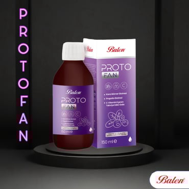 Balen PROTOFAN Kara Mürver Ekstresi, Propolis Ekstresi ve C Vitamini İçeren Gıda