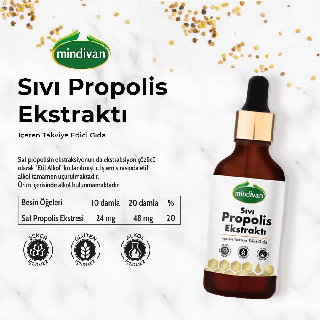 Mindivan Propolis Sıvı Ekstraktı 50ml