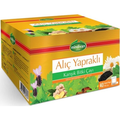 Mindivan Alıçlı Yapraklı Çay 40'lı Süzen Poşet