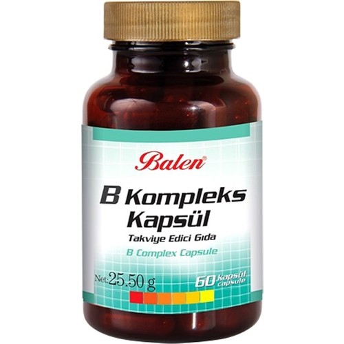 Balen B Vitamin Kompleksi Kapsül 425 Mg x 60