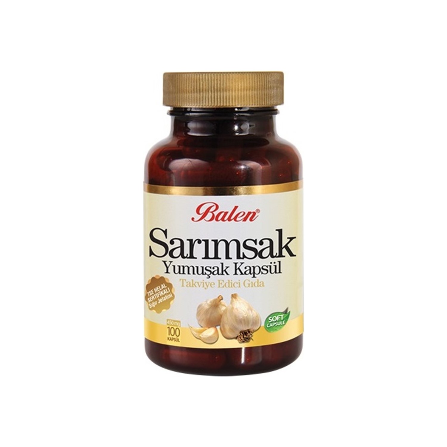 Balen Sarımsak Yağı Yumuşak Kapsül 450 Mg 100 Kapsül