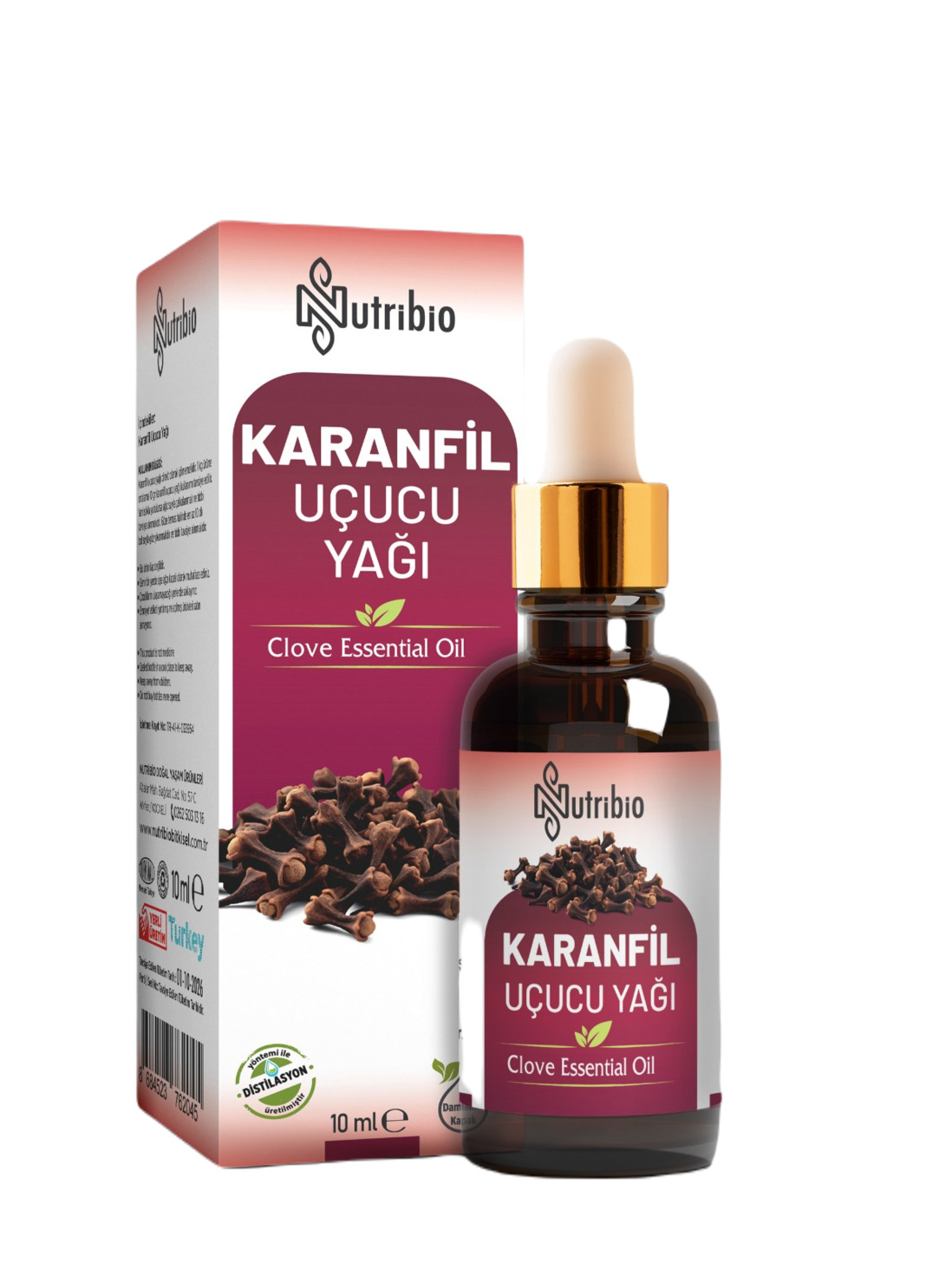 NutriBio Karanfi Yağı 10 ML