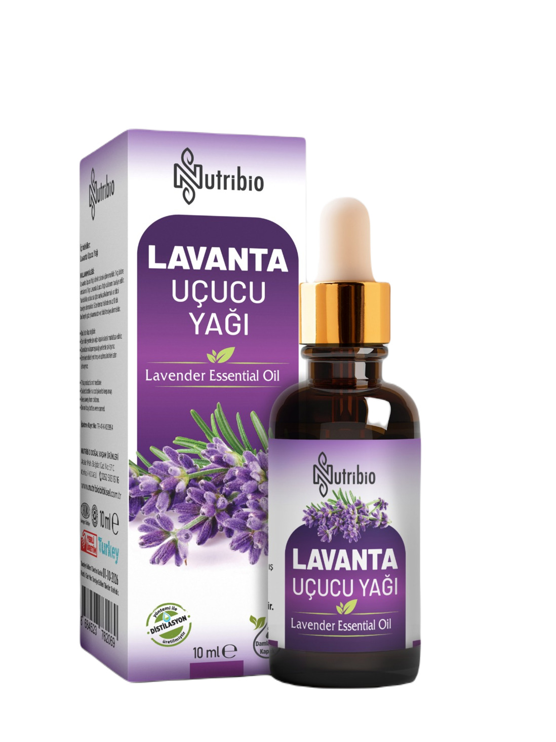 NutriBio Lavanta Yağı 10 ML