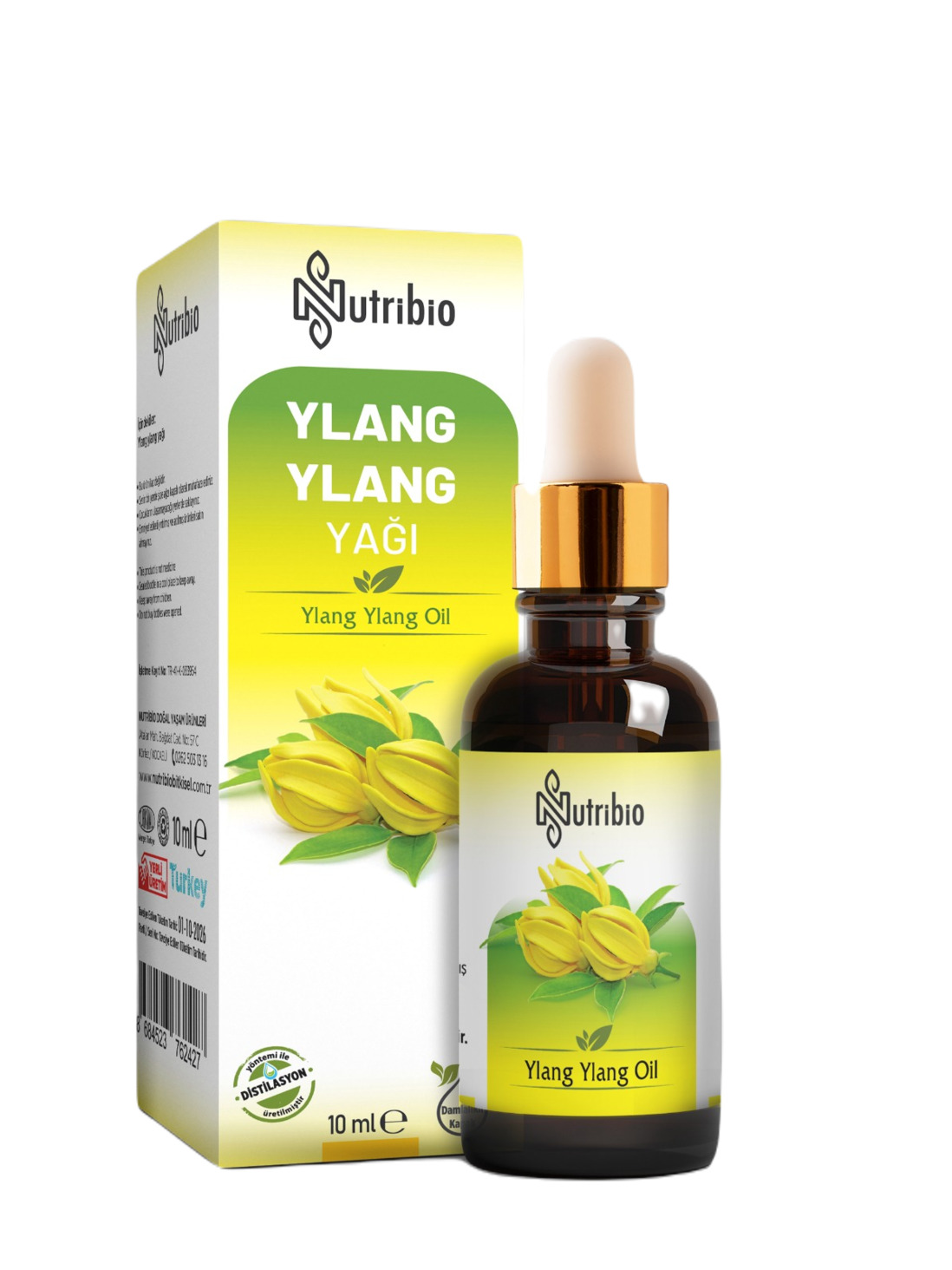 NutriBio Ylang Ylang Yağı 10 ML