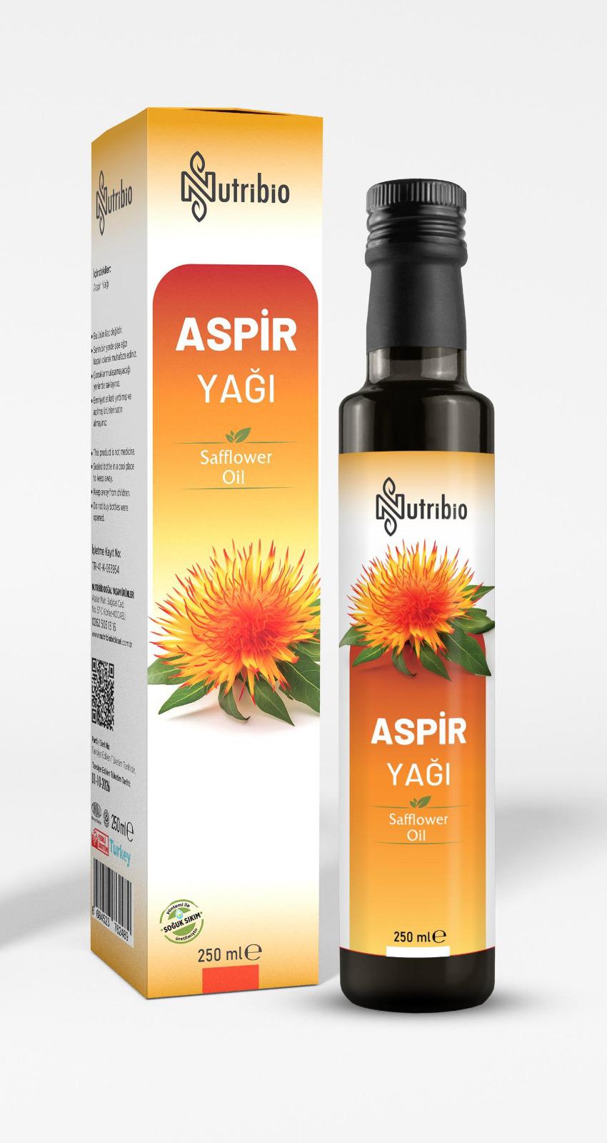 NutriBio Aspir Yağı 250 ML
