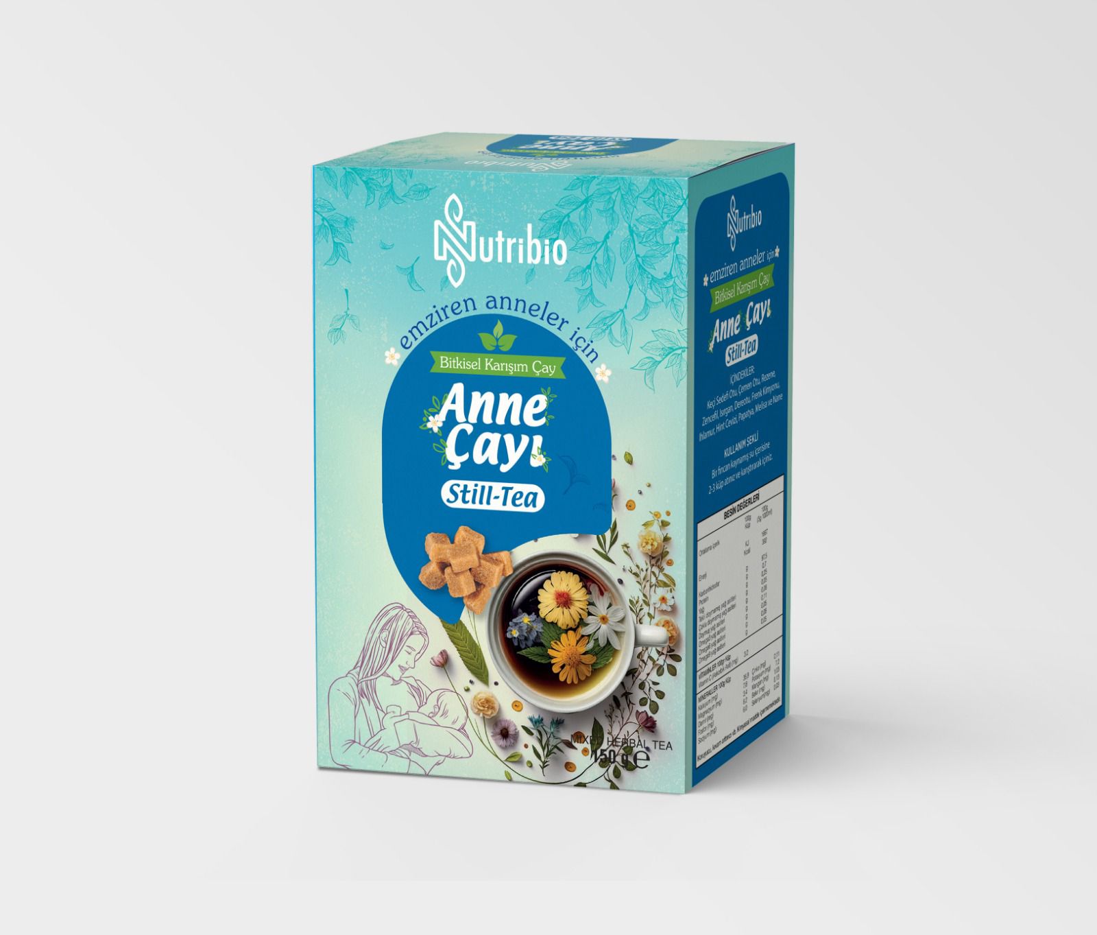 Nutribio Küp Şeklinde Anne Çayı 150 gr