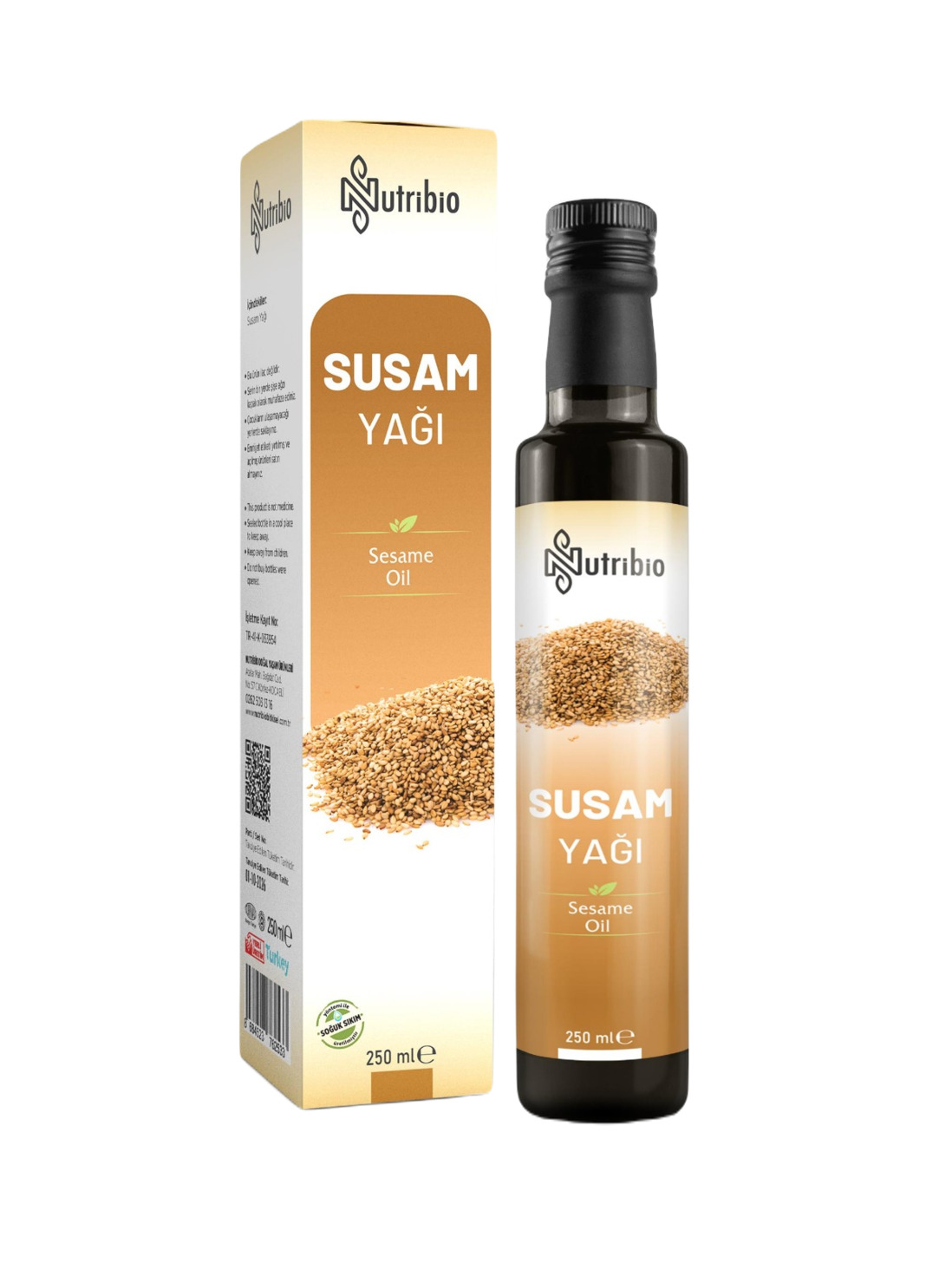 Nutribio Susam Yağı 250 ML