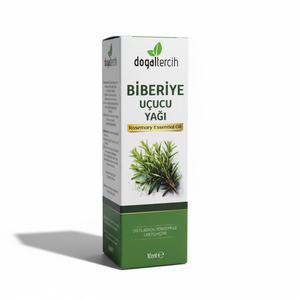 Doğaltercih Biberiye Uçucu Yağı 10 ml Katkısız %100 Saf ve Doğal (Rosemary Oil)