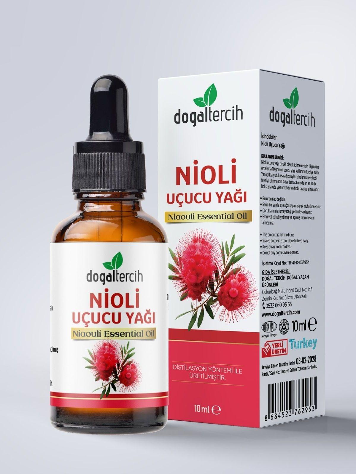 Doğaltercih Nioli Uçucu Yağı 10 ml %100 Saf ve Doğal (Niaouli Essential Oil)