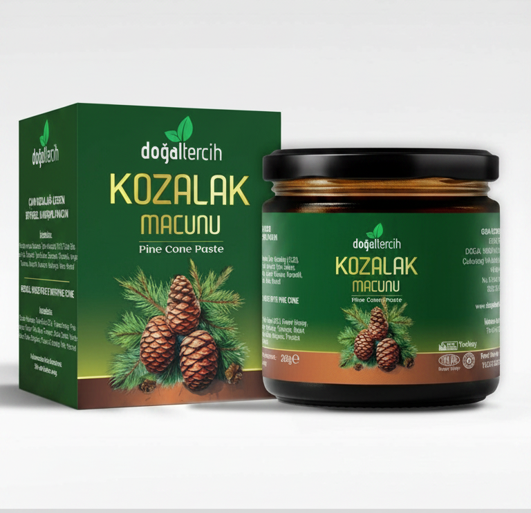 Doğaltercih Kozalak Macunu , Katkısız Doğal İçerikli Çam Kozalağı Macunu 240 gr