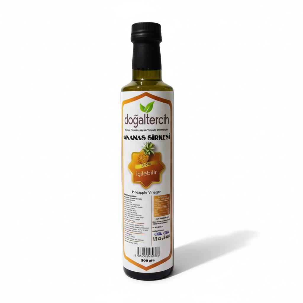 Doğaltercih Ananas Sirkesi Doğal Fermantasyon Pineapple Vinegar 500 ML