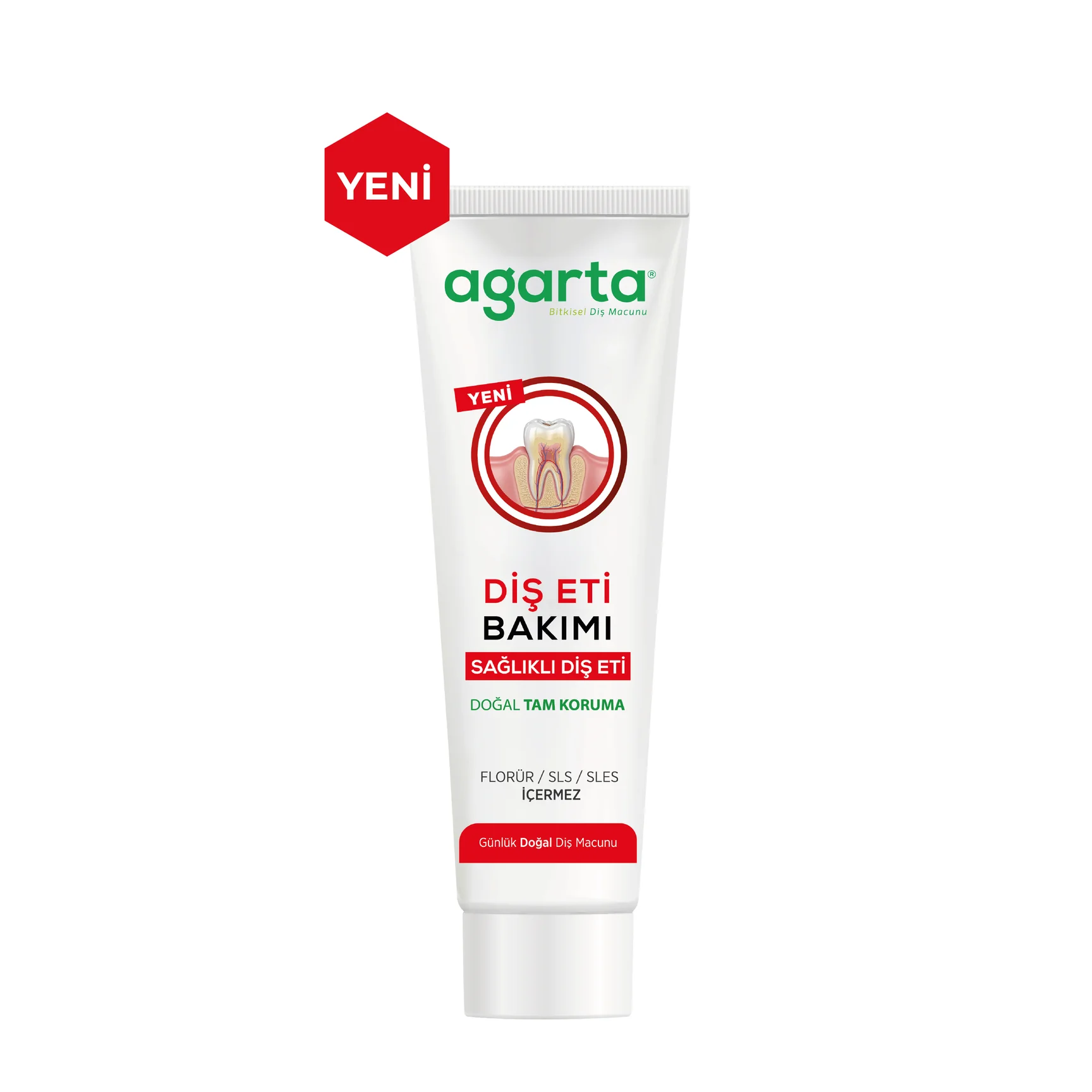 Agarta Doğal Diş Eti Bakımı Plak Karşıtı Diş Macunu 90 Ml